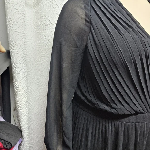 Banana Republic Gray Long Sleeve Wrap Dress - Picture 3 of 7